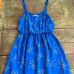 Blue flowy sundress